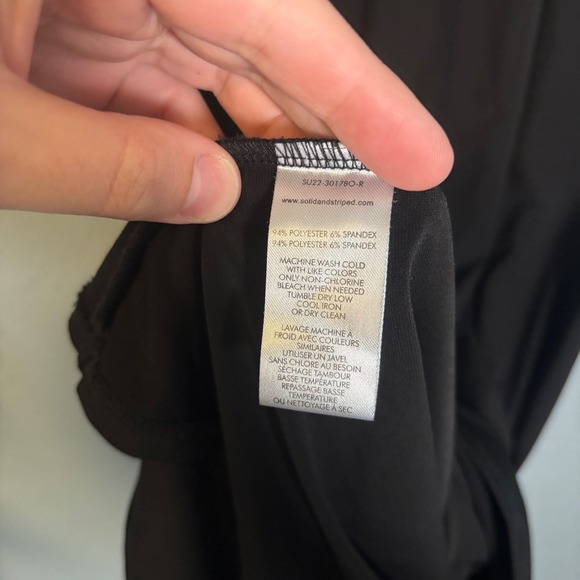 Solid & Striped‎ Tati Cut Out Halter Midi Dress Size Small - Picture 11 of 11